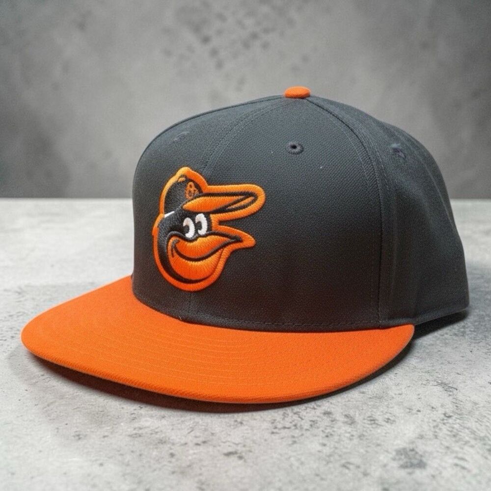 New Era 59Fifty Baltimore Orioles MLB All Star Fitted Hat Cap Black Size 7 5/8